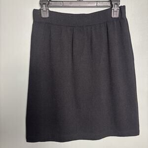 Vintage Saint John’s By Marie Gray Women’s Black Skirt Hole Collection Large